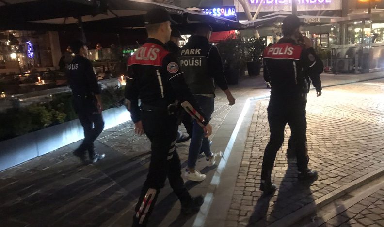 Sarıyer’de yabancı uyruklu şahıs denetimi
