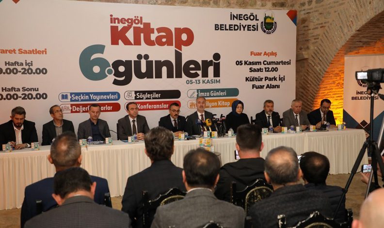 İnegöl Belediyesi 6. Kitap Günleri için geri sayım