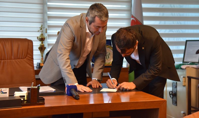 Bursaspor Kulübü’nden Emin Adanur’a teşekkür