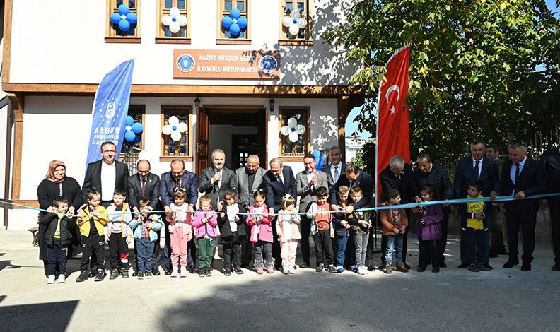 Bursa’da kütüphanesiz okul kalmayacak