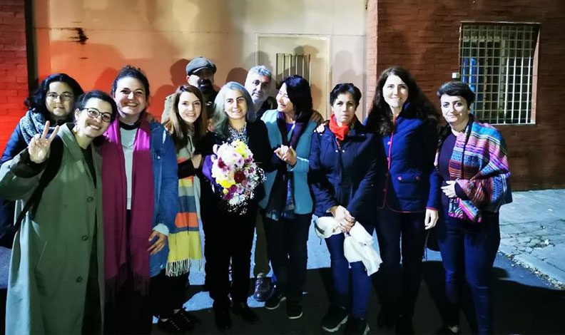 Aysel Tuğluk tahliye edildi