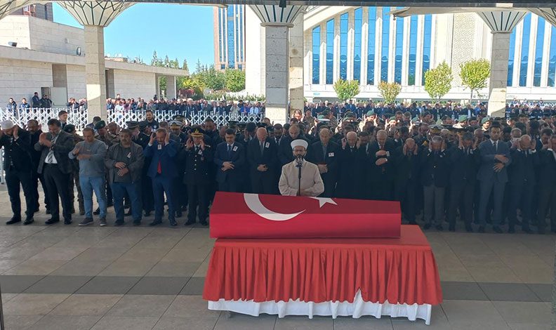 Şehit Polis Memuru Baybörü son yolculuğuna uğurlandı
