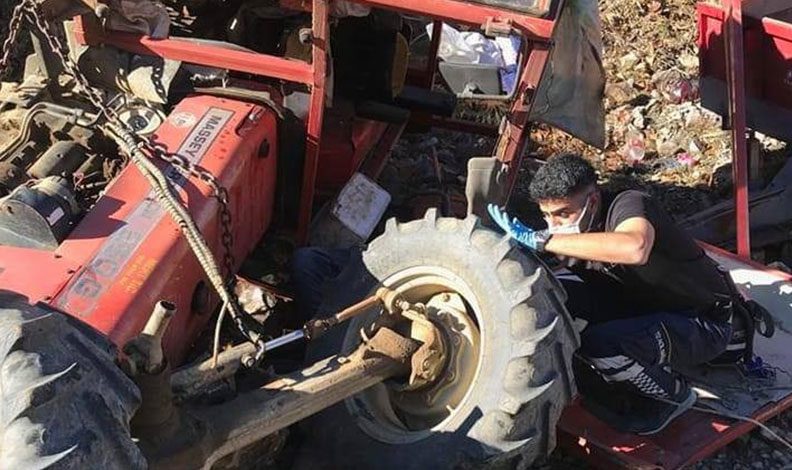 Çanakkale’de traktör devrildi: 1 ölü 2 yaralı