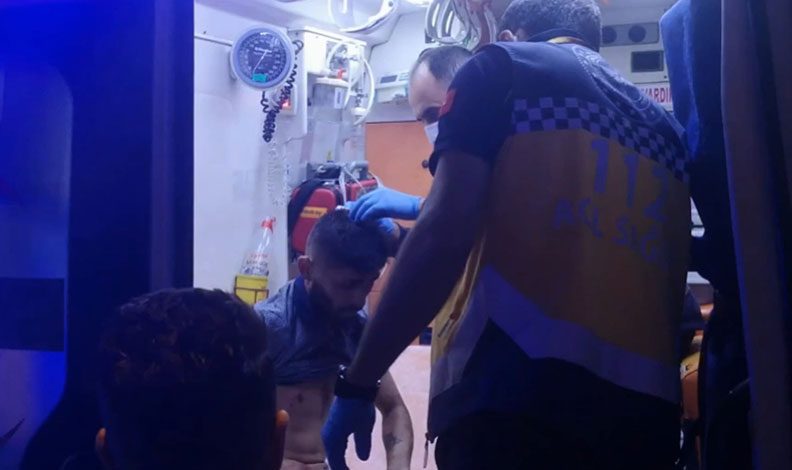 Bursa’da bir kişi mezarlıkta darp edildi