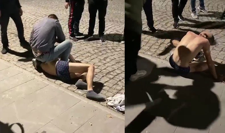 Mesaj attığı kızın kardeşleri tarafından öldüresiye dövüldü
