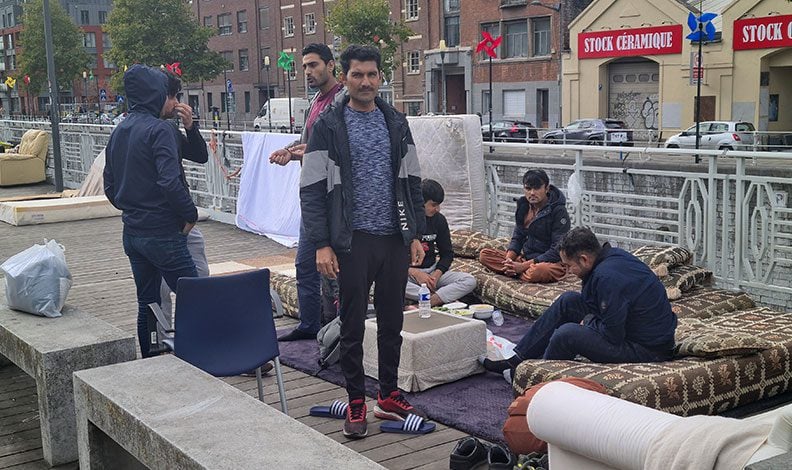 Belçika’da sığınmacı krizi