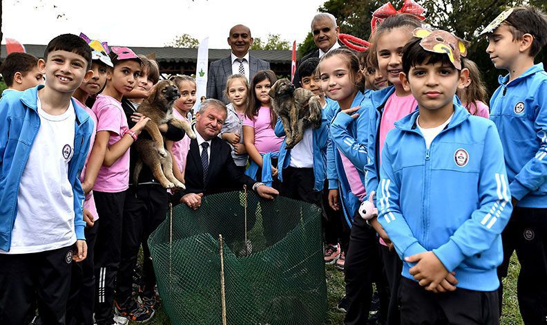 Öğrenciler Can Dostlarıyla Buluştu
