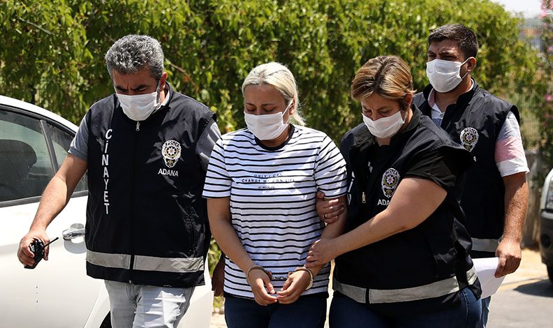 Kocasını öldüren kadın tahliye edildi