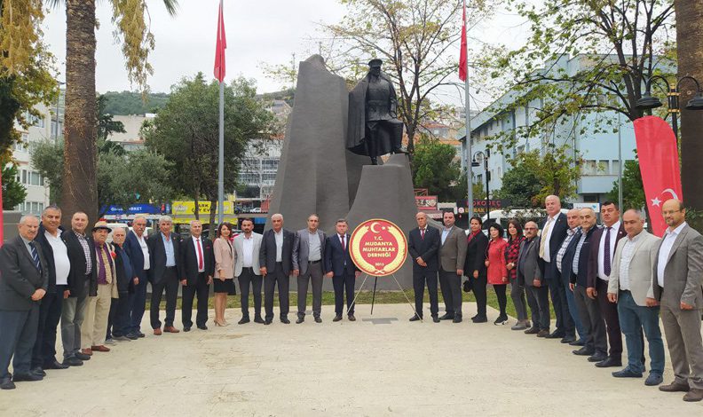 Bursa Mudanya’da Muhtarlar Günü kutlandı