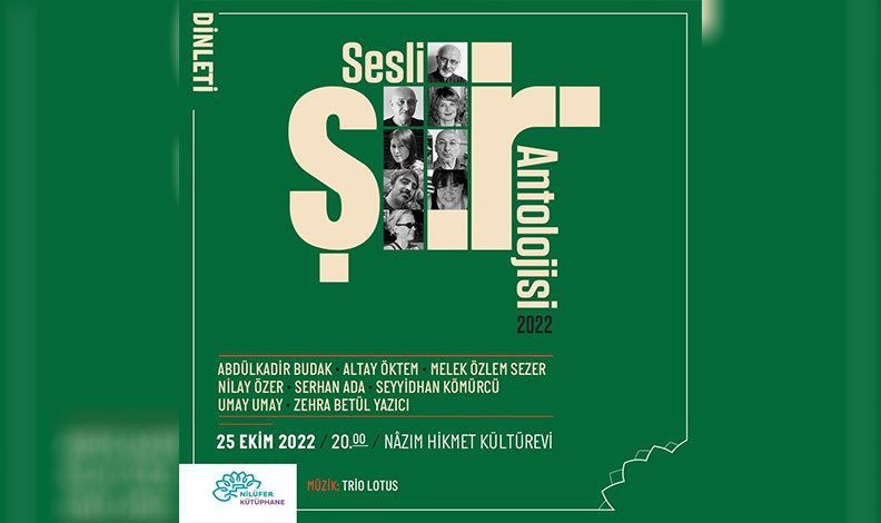 Sesli Şiir Antolojisi şiir tutkunlarını buluşturacak
