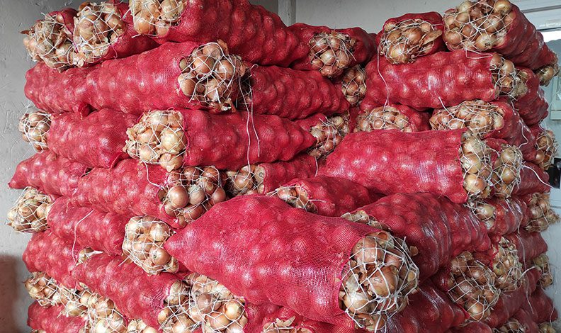 Halde patates ve soğan bolluğu