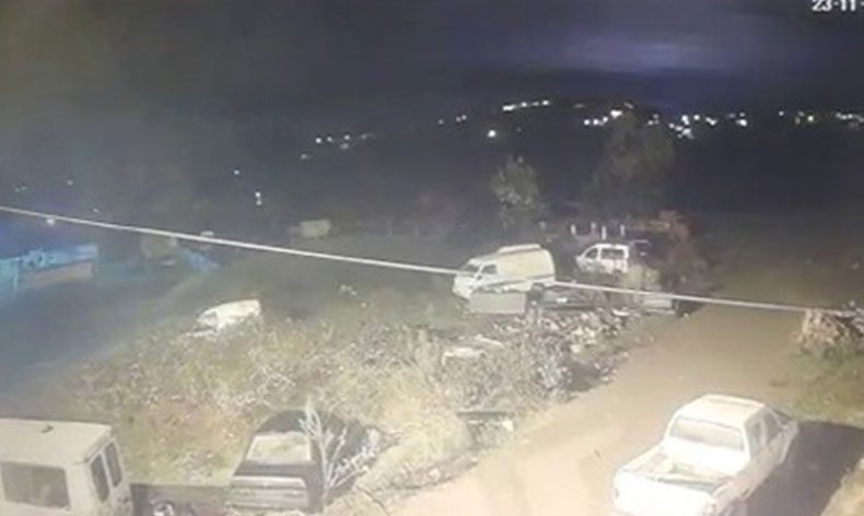 Deprem sırasında ortaya çıkan ışık