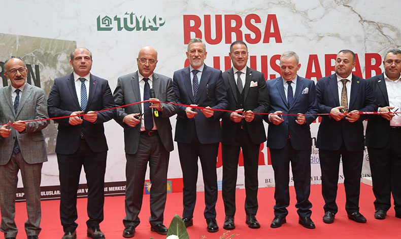 6. Uluslararası Blok Mermer Fuarı başladı