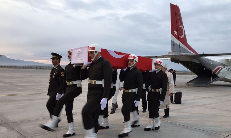 Afyonlu şehidin naaşı Denizli’ye ulaştı