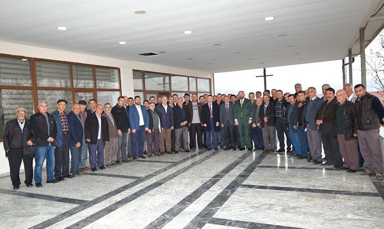 Ali Aykurt, muhtarlarla bir araya geldi