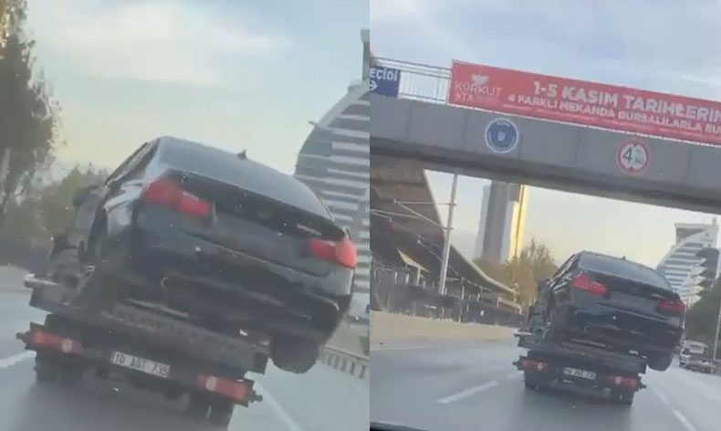 Bursa’da tehlikeli taşımacılık