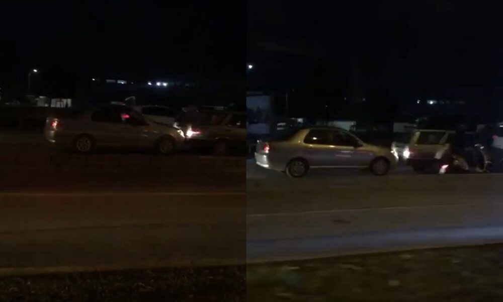Bursa’da Türk işi otomobil kurtarma kamerada