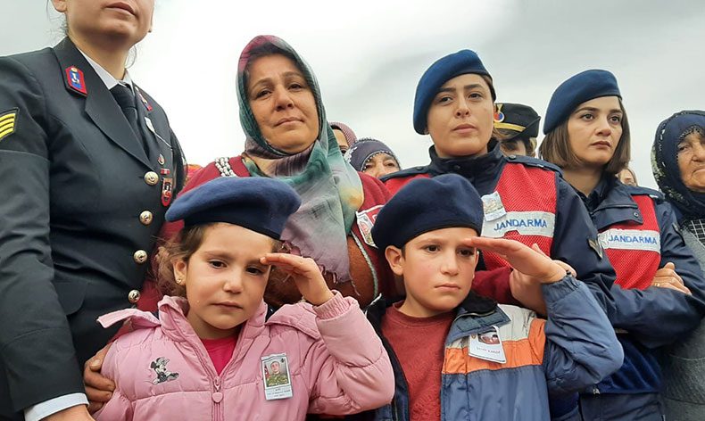 Pençe-Kilit şehidine son görev