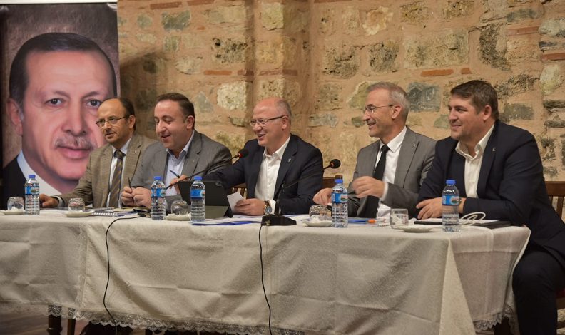 Davut Gürkan ilçe teşkilatları ile istişarelerini sürdürüyor