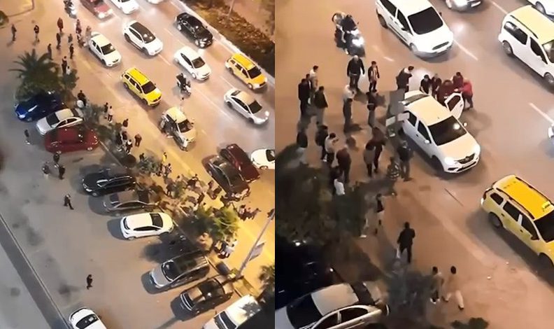 Bursa’da önce kaza sonra kavga