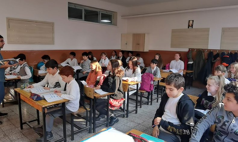 Okuldaki kampanya ile umut oldular