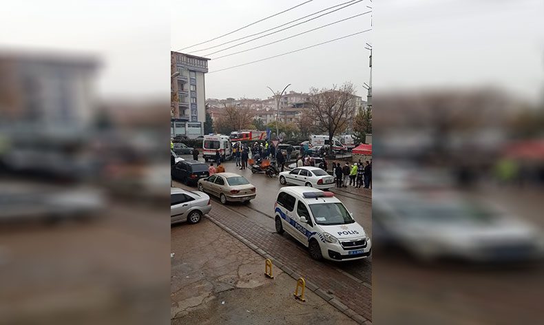Kontrolden çıktı 4 kişiyi ezdi