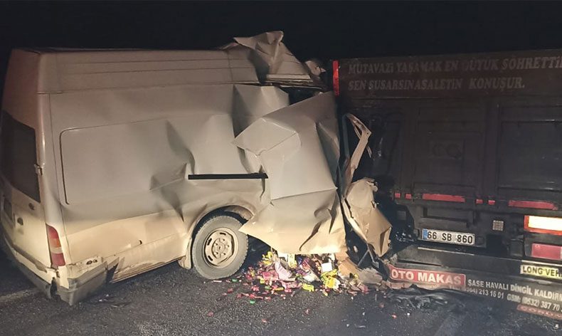 Adıyaman’da dorse kazaya neden oldu