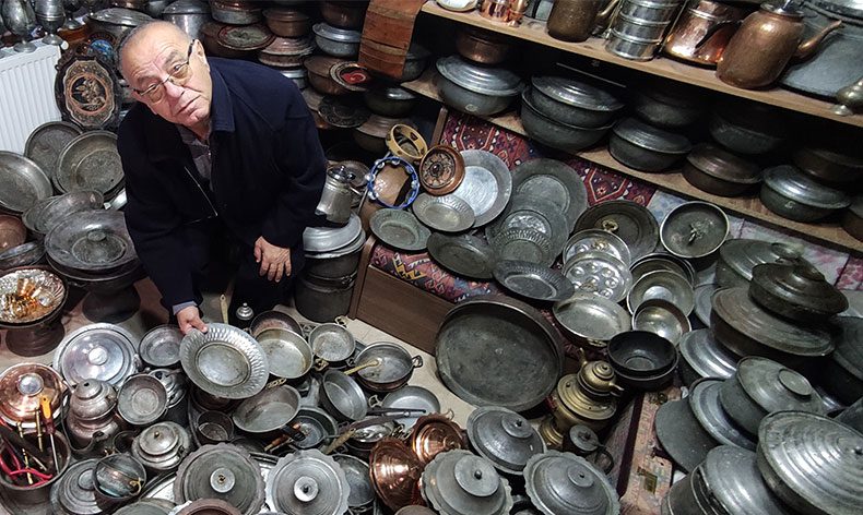 Bakır koleksiyoncusundan zamanda yolculuk