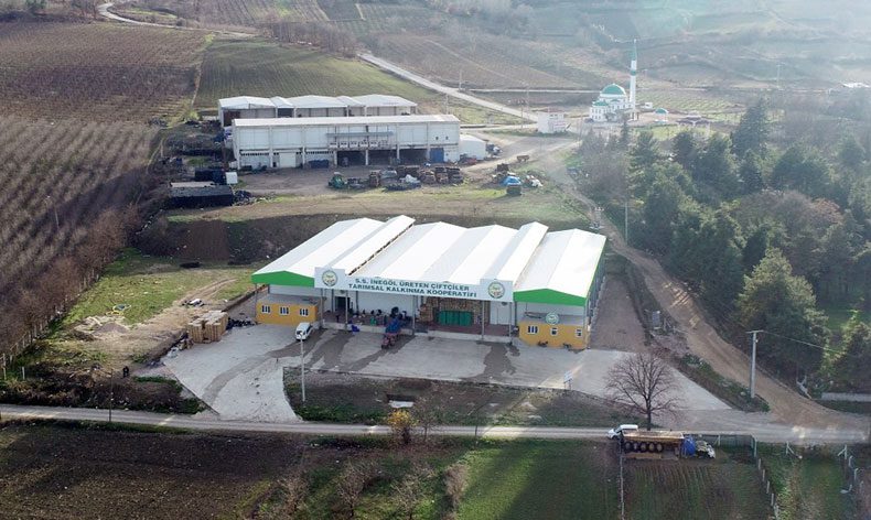 Soğuk hava deposuna güneç enerjisi