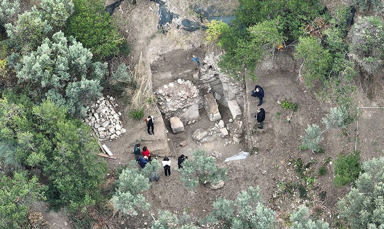 Myrleia Antik Kenti gün yüzüne çıkıyor