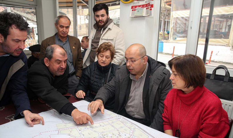 Tahtalı sakinleri yeni imar planı hakkında bilgilendirildi