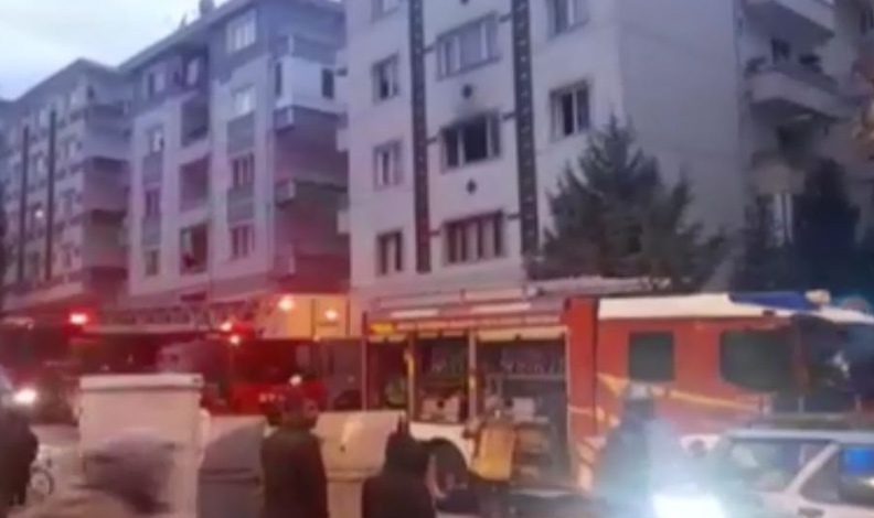 Ankara’da korkutan yangın