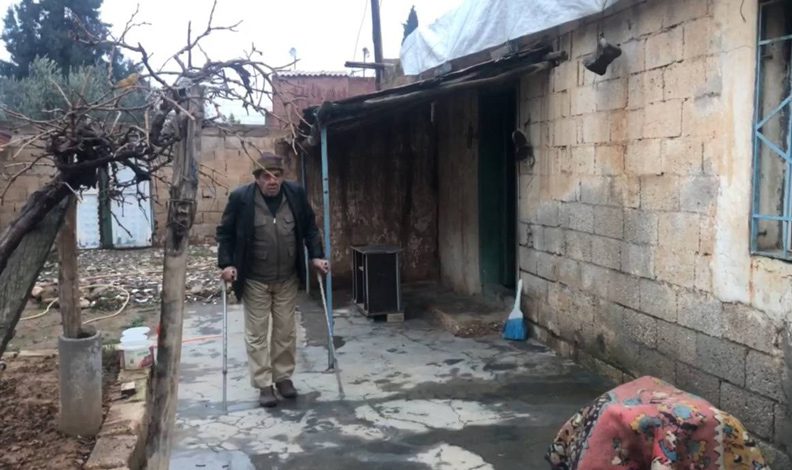 Şanlıurfa’da hırsızlar evin kolonlarını çaldı