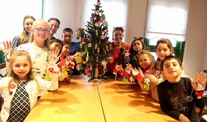Nilüfer’de yılbaşı süslerini kendileri yaptı