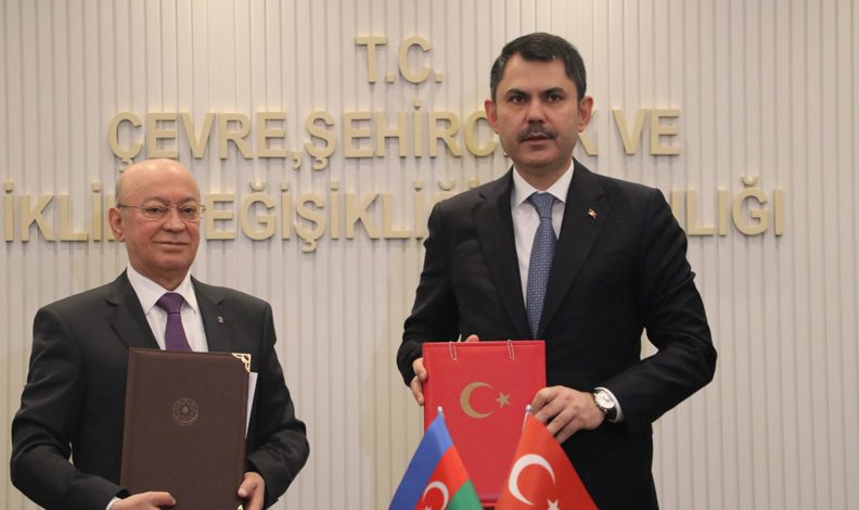 Türkiye-Azerbaycan arasında inşaat alanında mutabakat zaptı imzalandı