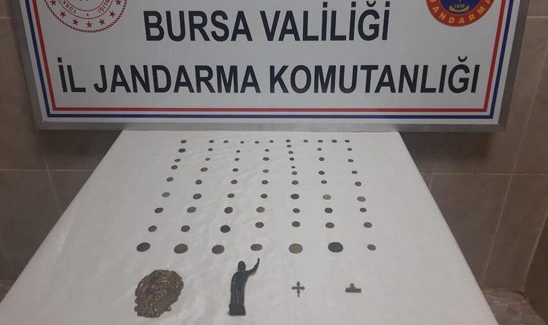 Bursa’da tarihi eser operasyonu
