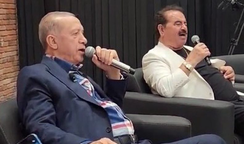 Cumhurbaşkanı Erdoğan’dan İbrahim Tatlıses’le düet