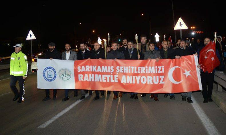 Yıldırım’da Sarıkamış şehitleri unutulmadı