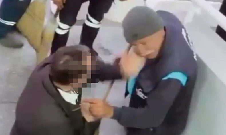 Temizlik görevlisini tokatlamıştı serbest bırakıldı