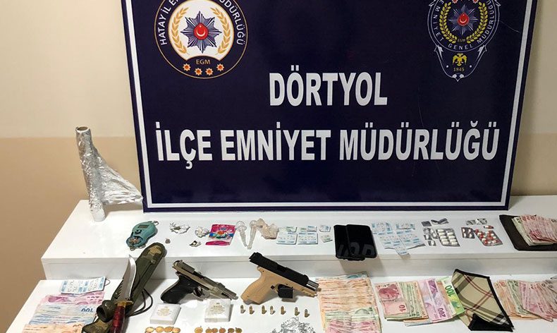 Hatay’da zehir tacirlerine operasyon
