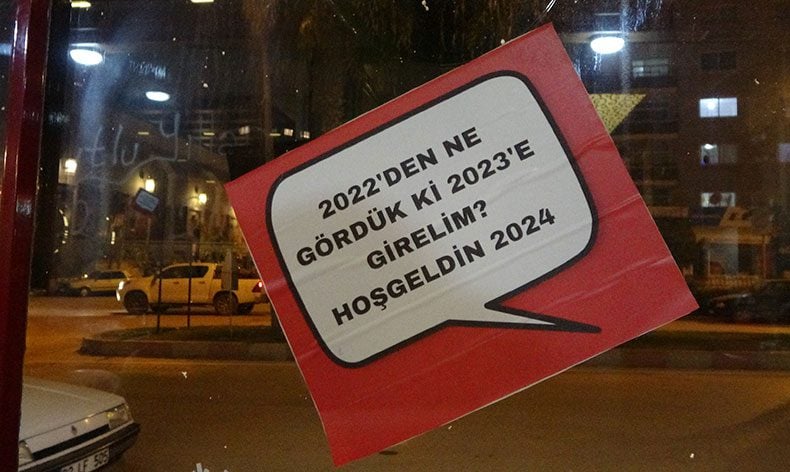 2023 yerine 2024 yılını kutladılar