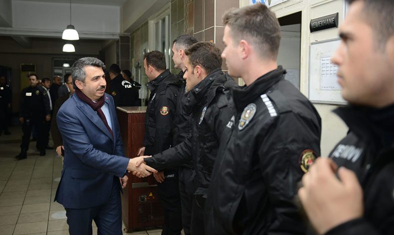 Başkan Yılmaz’dan yılbaşı mesaisi