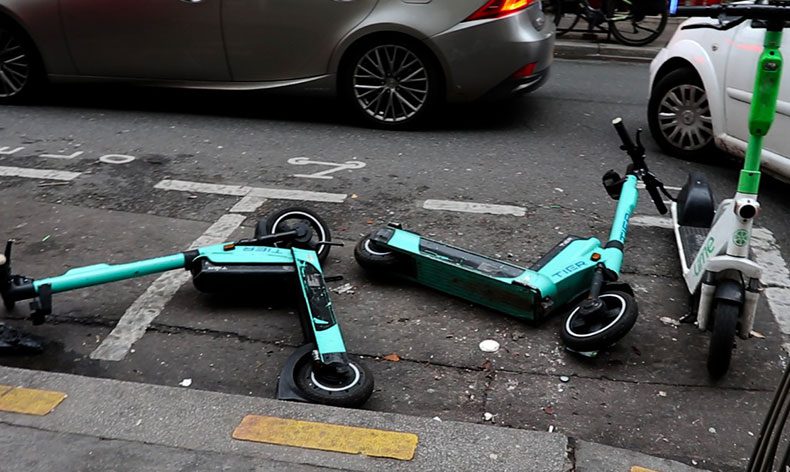 Elektrikli scooterlar için referandum yapılacak