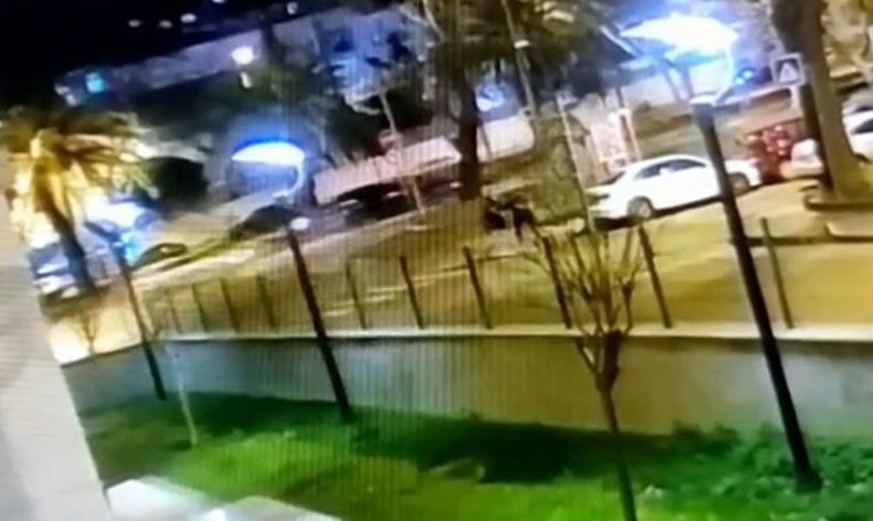 Fatih’te dehşet anları kamerada