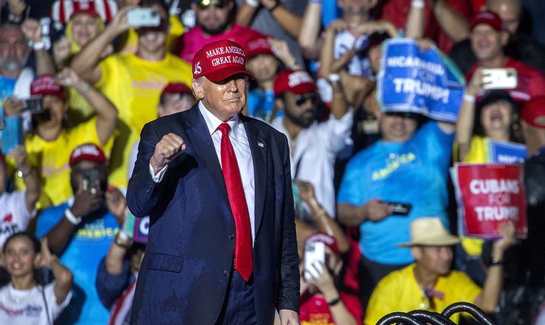 Trump, 2024 seçim kampanyasına başladı