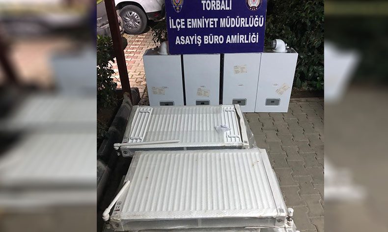 Kombi ve kalorifer hırsızları kıskıvrak yakalandı