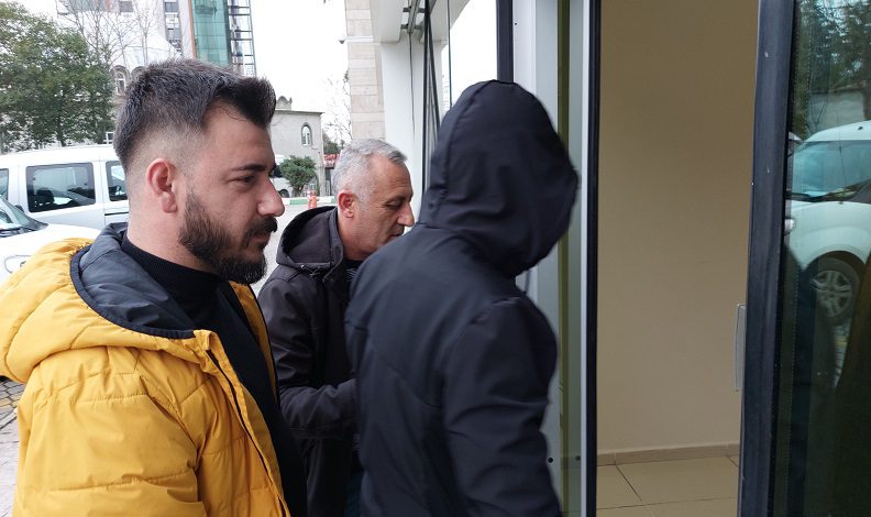 Konteyner evden buzdolabı çalanlar yakalandı