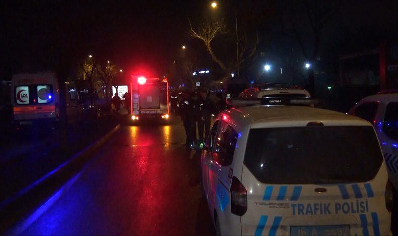 Dur ihtarına uymayan ehliyetsiz sürücü kaza yaptı