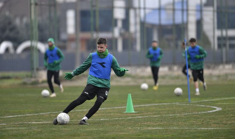 Bursaspor, Çorum FK maçına hazırlanıyor