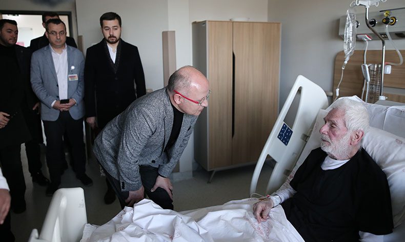 Depremzedeler, Bursa Şehir Hastanesi’nde